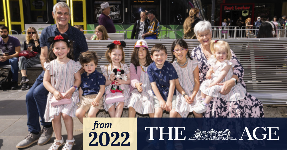 Families return to see Melbourne Myer Christmas windows